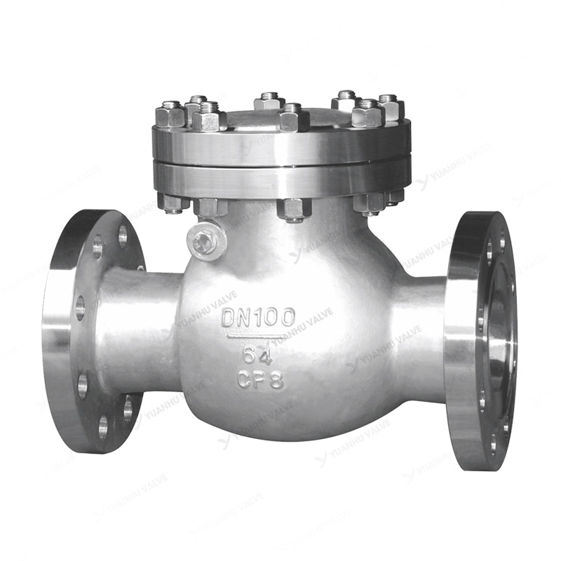 H44 swing flange check valve