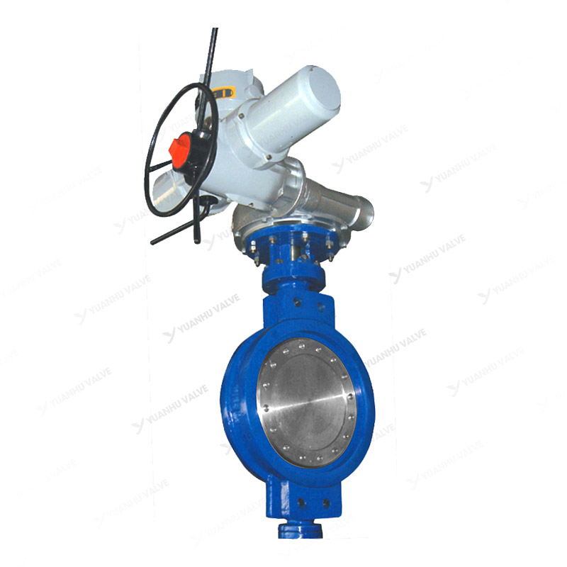 Electric clamp butterfly valve