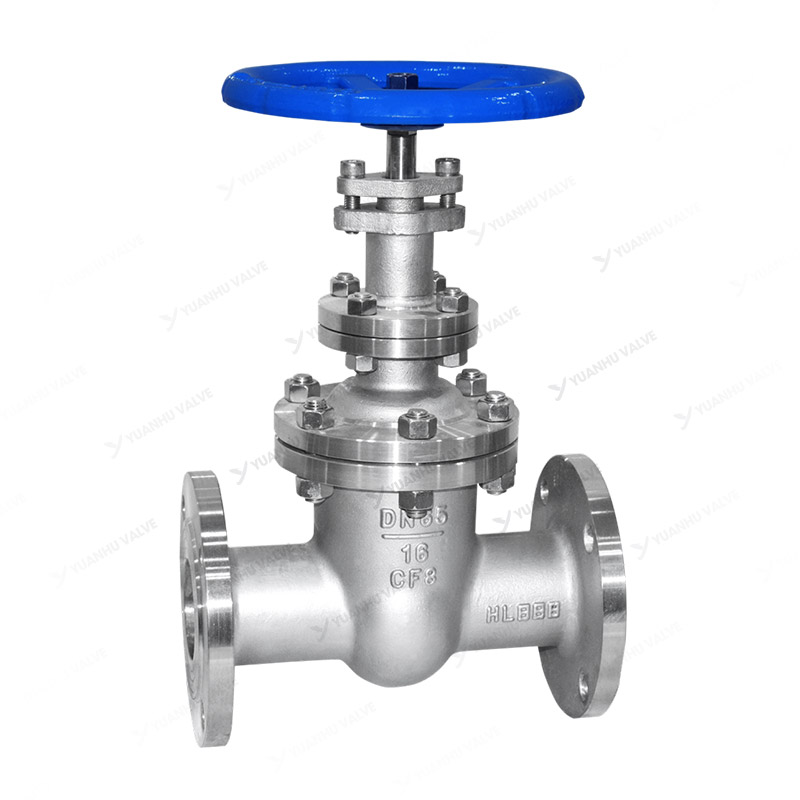 Non rising stem gate valve