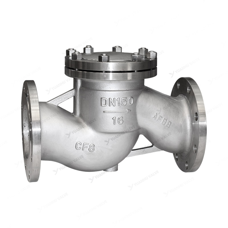 H41 lifting flange check valve