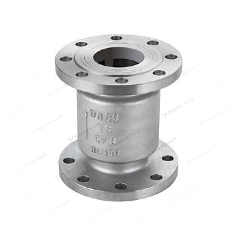 H42 vertical flange check valve